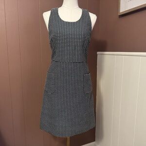 Brooks Brothers Women’s Raised Stitch 100% Cotton Shift Dress